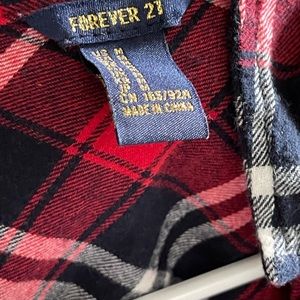 Forever 21 flannel dress